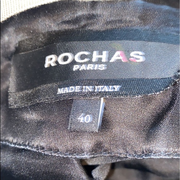 ROCHAS Strapless long dress - dragon fly pattern - Picture 5 of 16